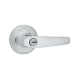Kwikset 462DL-26S Delta Lever Vestibule Lock with 6AL Latch and RCS Strike and SmartKey - Bright Chrome