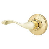 Kwikset 488BLLH-3 Left Handed Balboa Single Dummy Lever - Bright Brass