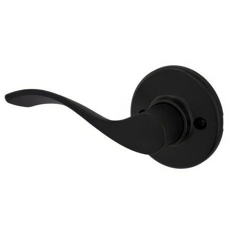 Kwikset 488BLLH-514 Left Handed Balboa Single Dummy Lever - Matte Black
