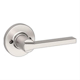 Kwikset 488CSLRDT-15 Casey Half Dummy Door Lever with Round Rose Satin Nickel