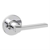 Kwikset 488CSLRDT-26 Casey Half Dummy Door Lever with Round Rose Bright Chrome