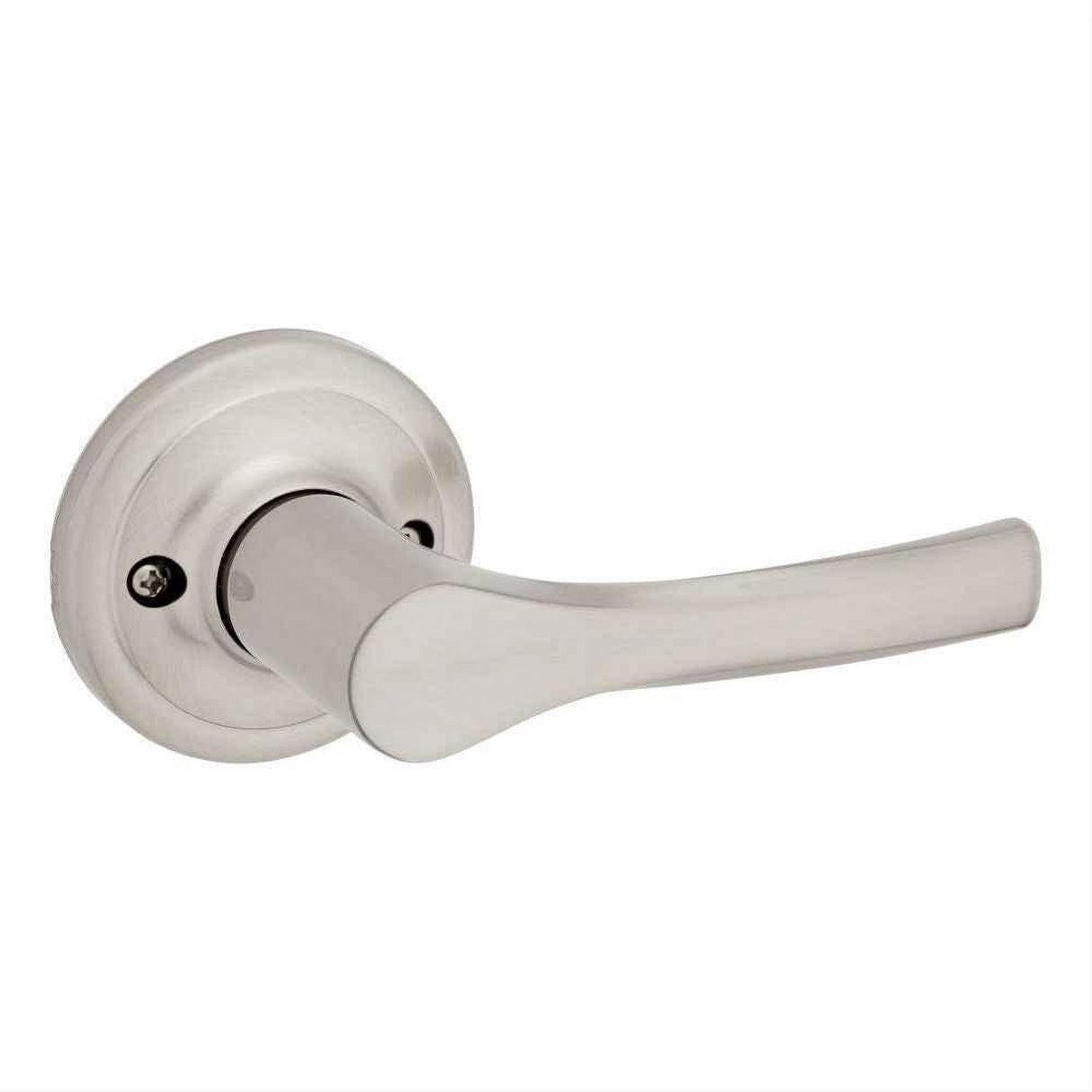 Kwikset 488HYL-15 Henley Half Dummy Door Lever Satin Nickel