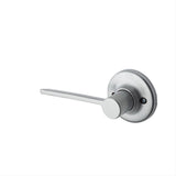 Kwikset 488LRLRDTLH-26D Ladera Half Dummy Door Lever with Round Rose Satin Chrome