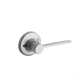 Kwikset 488LRLRDTRH-26D Ladera Half Dummy Door Lever with Round Rose Satin Chrome