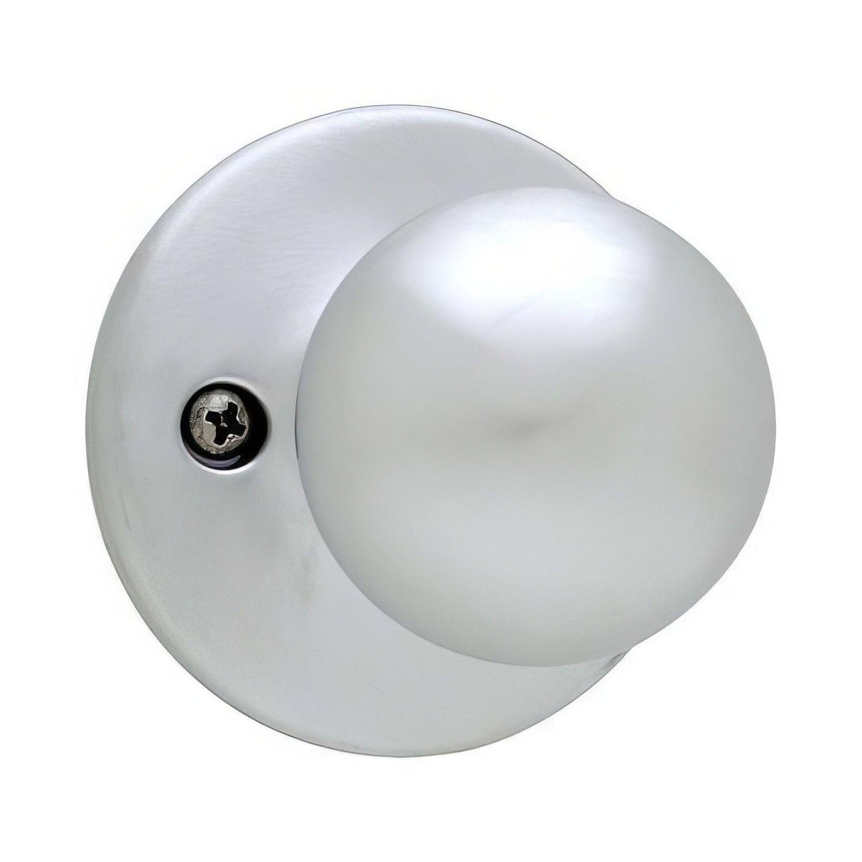 Kwikset 488P-26-514 Polo Knob Half Dummy Lock Bright Chrome