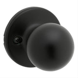 Kwikset 488P-5 Polo Knob Half Dummy Lock - Antique Brass