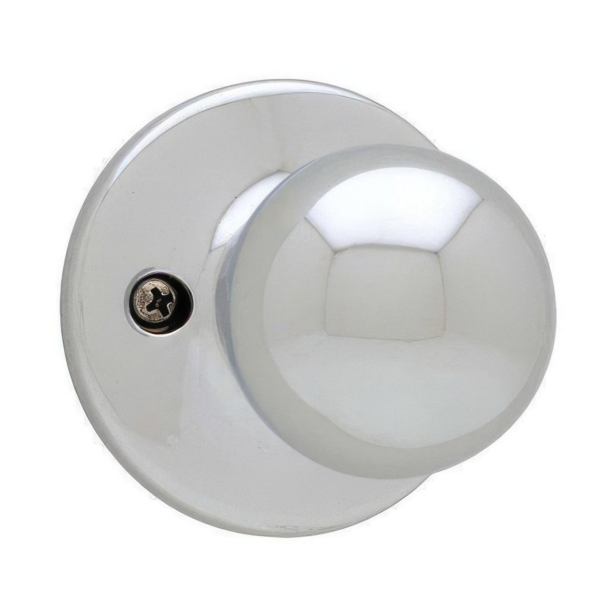 Kwikset 488P-514 Polo Knob Half Dummy Lock Matte Black