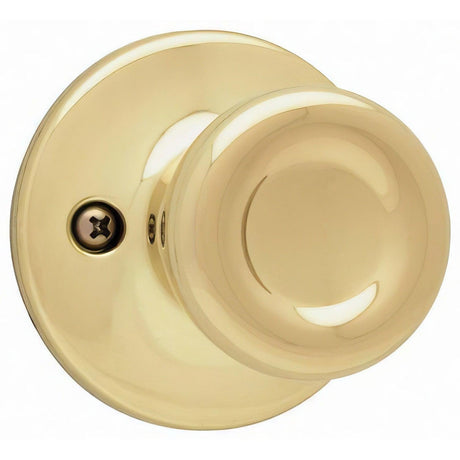Kwikset 488T-3 Tylo Single Dummy Door Knob Bright Brass