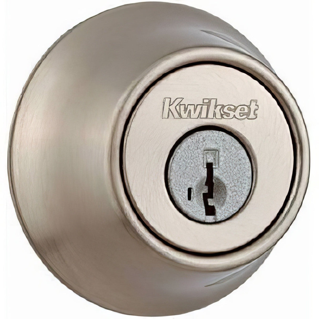 Kwikset 660-26S.STRKP Single Cylinder Deadbolt with 6AL Latch and STRKP Strike Pack which includes Square Corner, Round Corner and 5303 Round Corner Full Lip Strikes K3 Bright Chrome