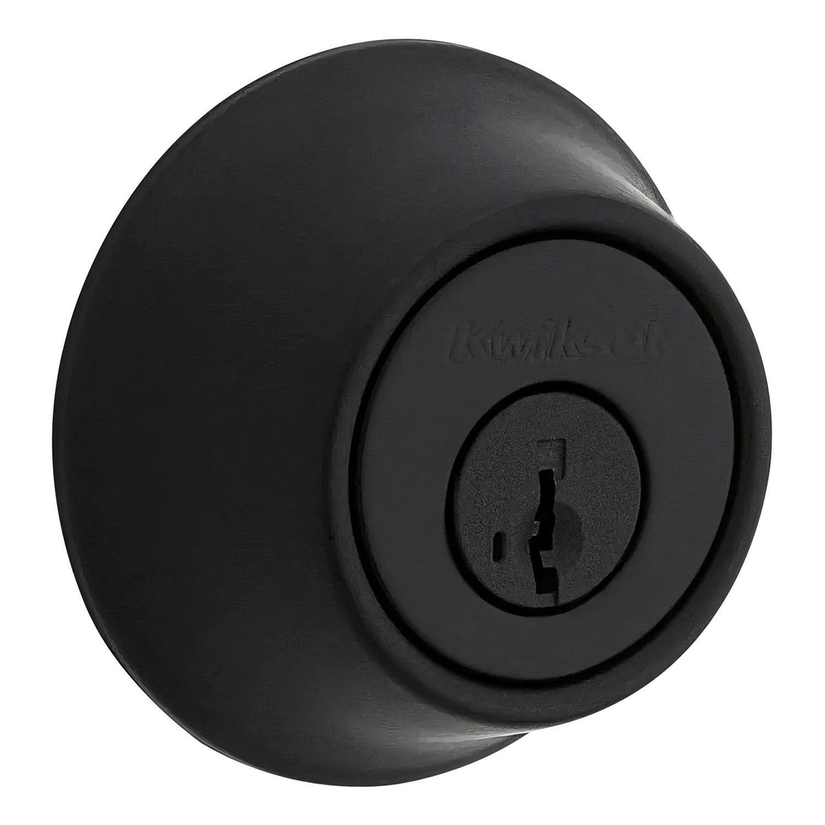 Kwikset 660-3S.STRKP Single Cylinder Deadbolt with 6AL Latch and STRKP Strike Pack which includes Square Corner, Round Corner and 5303 Round Corner Full Lip Strikes K3 Bright Brass