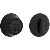 Kwikset 660-514.STRKP Single Cylinder Deadbolt Matte Black