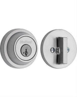 Kwikset 660RDT-26DS.STRKP Single Cylinder Round Deadbolt SmartKey Satin Chrome