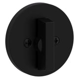 Kwikset 663-514.DS Security Series One Sided Deadbolt Matte Black