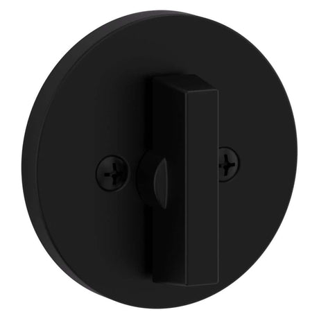 Kwikset 663-514.DS Security Series One Sided Deadbolt Matte Black