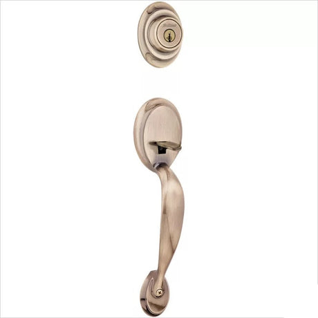 Kwikset 687DALIP Dakota Single Cylinder Exterior Handleset SmartKey in Venetian Bronze