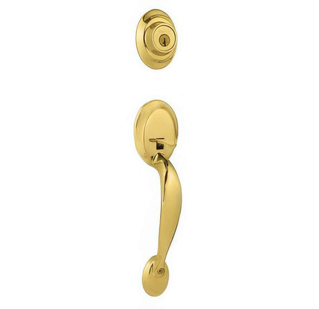 Kwikset 687DALIP Dakota Single Cylinder Exterior Handleset SmartKey in Satin Nickel - 687DALIP-15S.STRKP