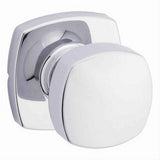 Kwikset 720AYKMDT-26 Arroyo Knob with Midtown Rose Passage Door Lock and RCS Strike Bright Chrome