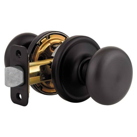 Kwikset 720H-514 Hancock Passage Door Knob - Matte Black