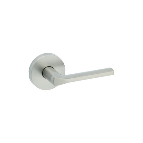 Kwikset 720LSLRDT Lisbon Lever in Satin Nickel