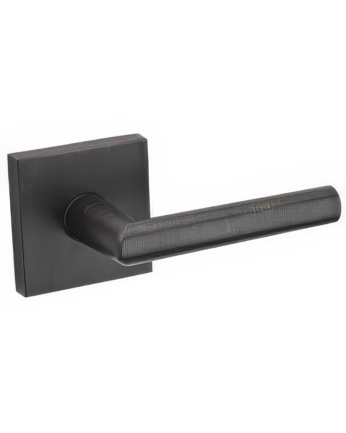 Kwikset 720MILSQT-11P Milan Passage Door Lever with Square Rosette Venetian Bronze