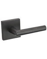 Kwikset 720MILSQT-11P Milan Passage Door Lever with Square Rosette Venetian Bronze