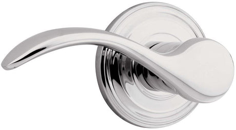 Kwikset 720PML-26 Pembroke passage door lever in Polished Chrome