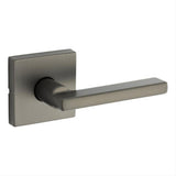 Kwikset 720PSKRDT-18G Pismo Knob with Round Rose Passage Lock - Gunmetal