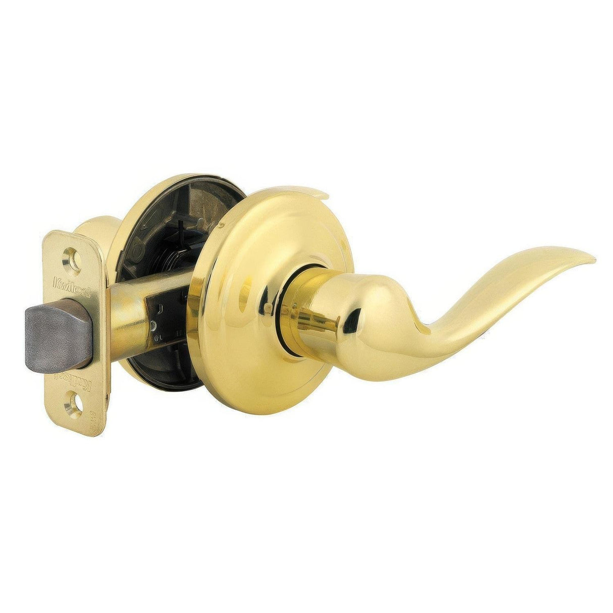 Kwikset 720TNL-3 Tustin Passage Door Leverset Bright Brass