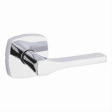 Kwikset 720TPLMDT-26 Tripoli Lever with Midtown Rose Passage Door Lock and RCS Strike Bright Chrome