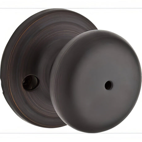 Kwikset 730H-11P Hancock Privacy Door Knob - Venetian Bronze