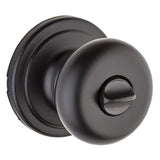 Kwikset 730H-514 Hancock Privacy Door Knob - Matte Black