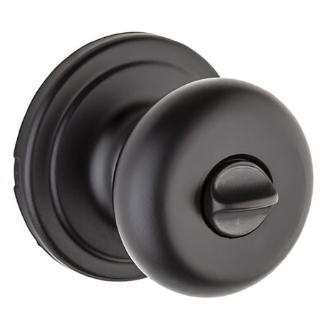 Kwikset 730H-514 Hancock Privacy Door Knob - Matte Black