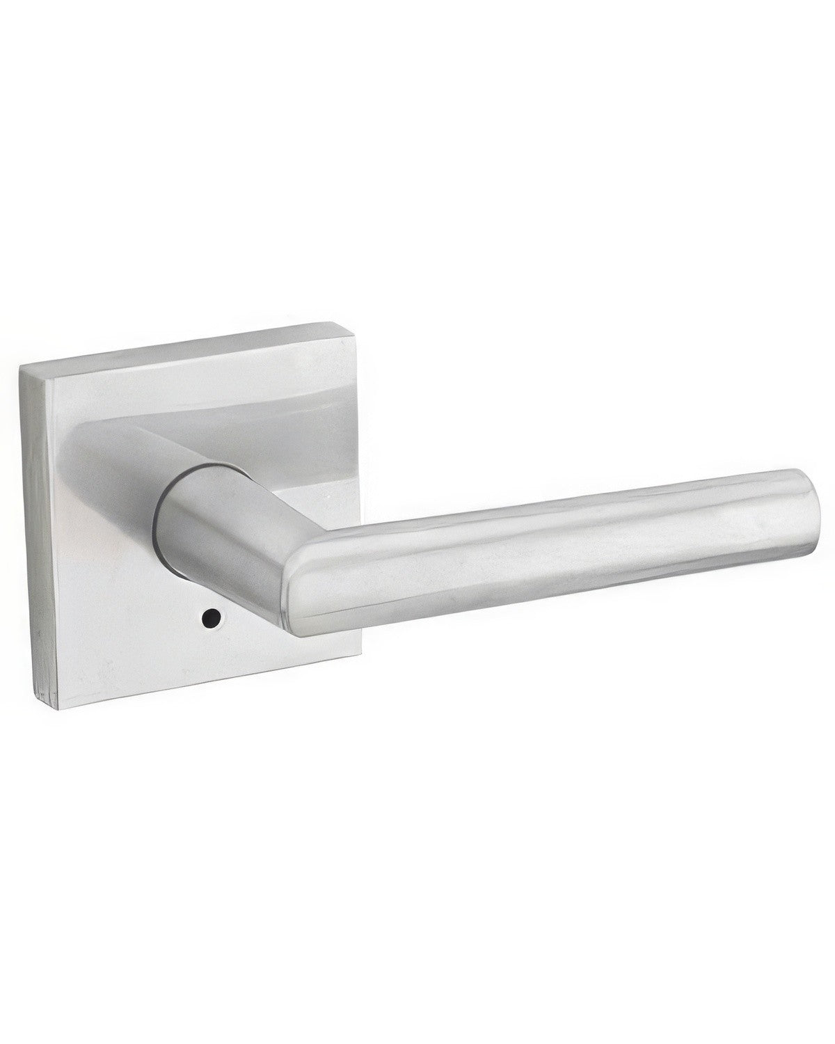 Kwikset 730MILSQT-26D Milan Privacy Door Lever with Square Rosette Satin Chrome