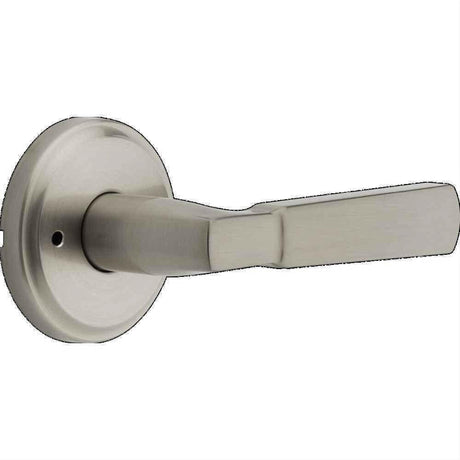 Kwikset 730PHL-15 Perth Lever Privacy Door Lock and RCS Strike Satin Nickel