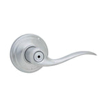 Kwikset 730TNL-26 Tustin Privacy Door Leverset Bright Chrome