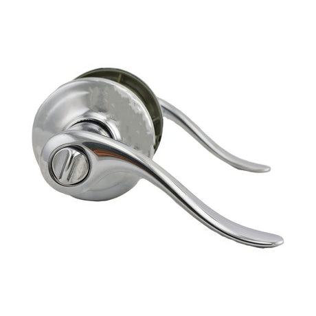 Kwikset 740TNL-26S Tustin Keyed Entry Lever Bright Chrome