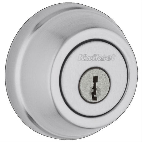 Kwikset 780-26D.STRKP Single Cylinder Deadbolt Satin Chrome