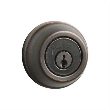 Kwikset 780-5SV1 Single Cylinder Deadbolt Antique Brass