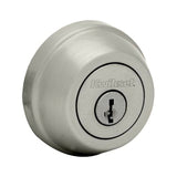 Kwikset 780 Single Cylinder Deadbolt with 6AL Latch and STRKP Strike Pack which includes Square Corner, Round Corner and 5303 Round Corner Full Lip Strikes