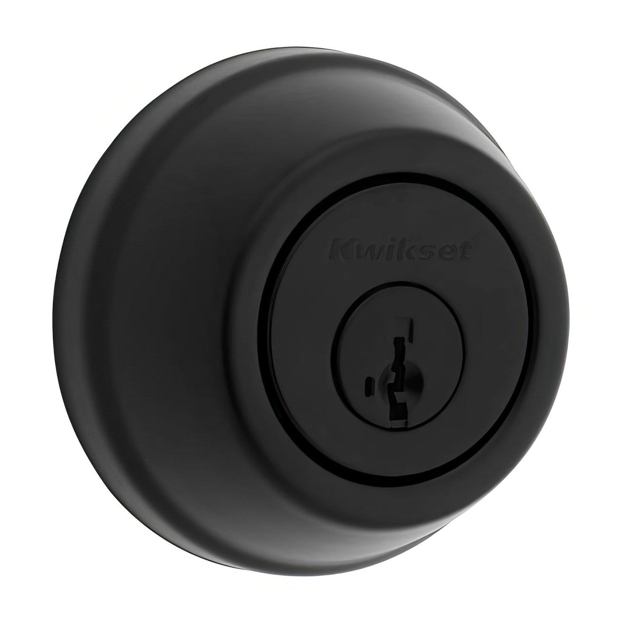 Kwikset 780 Single Cylinder Deadbolt with 6AL Latch and STRKP Strike Pack which includes Square Corner, Round Corner and 5303 Round Corner Full Lip Strikes
