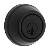 Kwikset 780 Single Cylinder Deadbolt with 6AL Latch and STRKP Strike Pack which includes Square Corner, Round Corner and 5303 Round Corner Full Lip Strikes