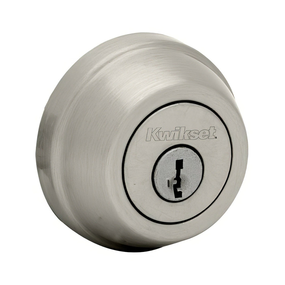 Kwikset 785-26.STRKP Double Cylinder Deadbolt with 6AL Latch and STRKP Strike Pack which includes Square Corner, Round Corner and 5303 Round Corner Full Lip Strikes Bright Chrome