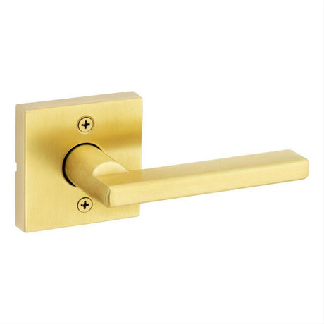 Kwikset 788HFLSQT-26D Halifax Half Dummy Door Lever with Square Rose Satin Chrome