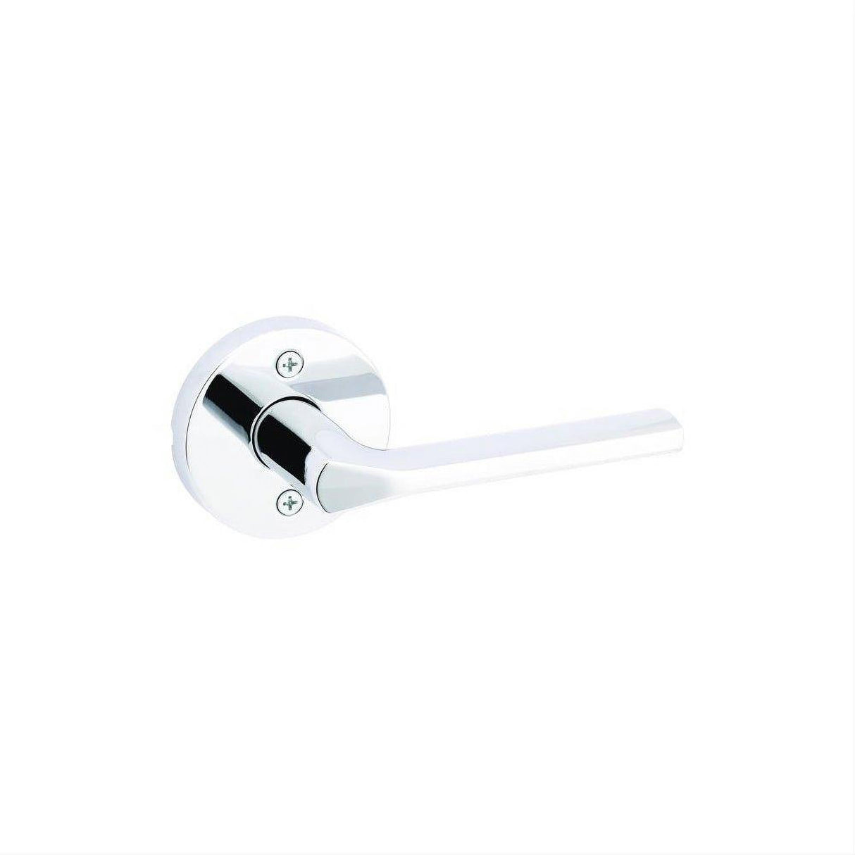 Kwikset 788LSLRDT-26 Lisbon Half Dummy Door Lever with Round Rose Bright Chrome