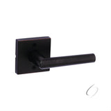 Kwikset 788MILSQT-11P Milan Half Dummy Door Lever with Square Rose Venetian Bronze