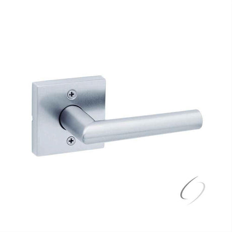 Kwikset 788MILSQT-26D Milan Half Dummy Door Lever with Square Rose Satin Chrome
