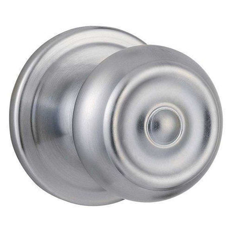 Kwikset 788PE-26D satin chrome single dummy door knob