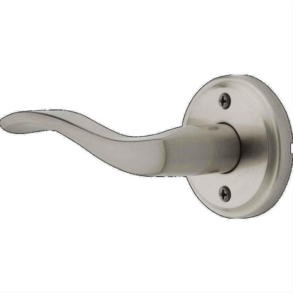 Kwikset 788SELLH-15 Left Hand Sedona Half Dummy Door Lever Satin Nickel