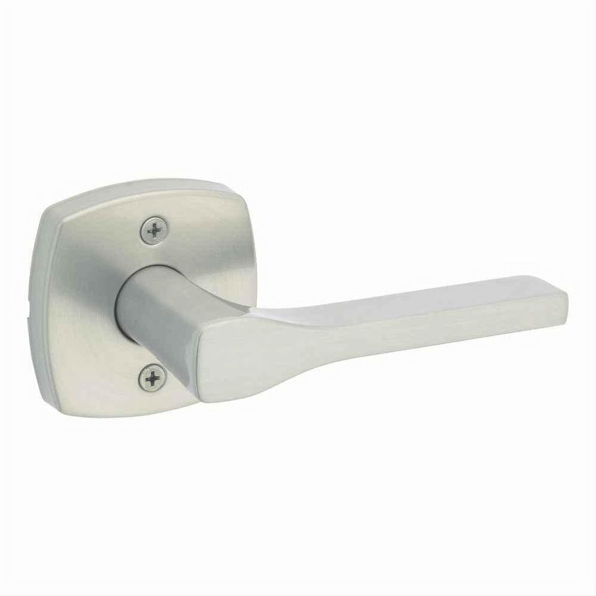 Kwikset 788TPLMDT-15 Tripoli Half Dummy Door Lever with Midtown Rose Satin Nickel