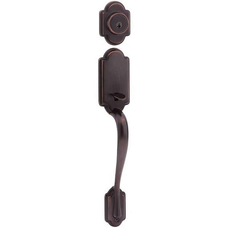 Kwikset 800ANLIP-15S.STRKP satin nickel single cylinder handleset